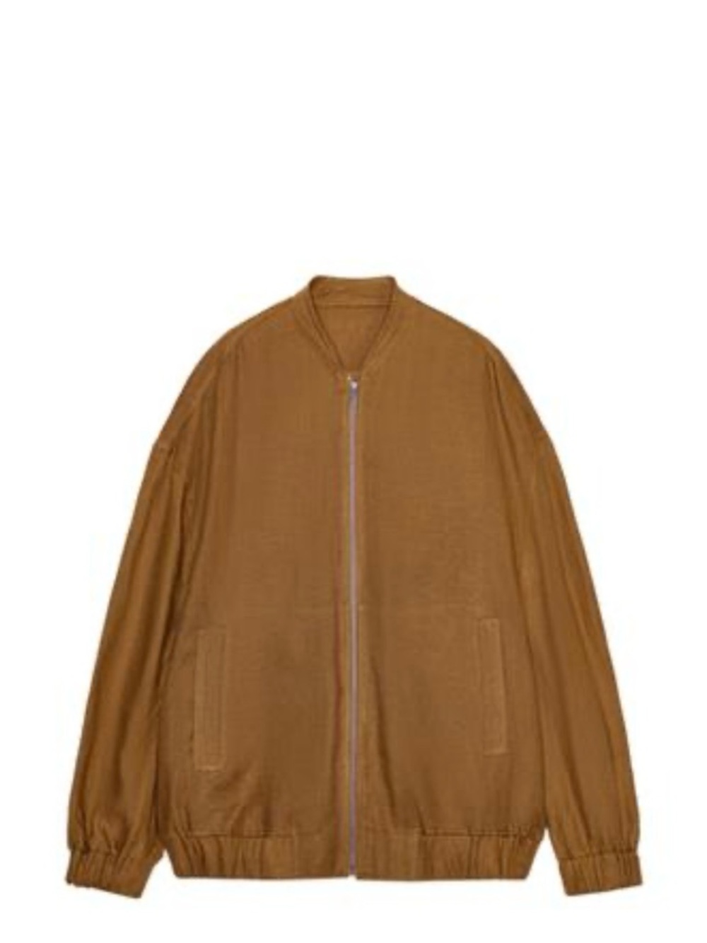 Zara Men's Tan Bomber Jacket